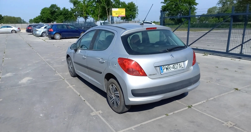 Peugeot 207 cena 3900 przebieg: 120000, rok produkcji 2007 z Krosno Odrzańskie małe 37